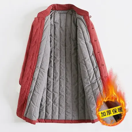 唐装男棉袄中国风男装冬季青年汉服男士中式复古棉服外套加厚棉衣图片