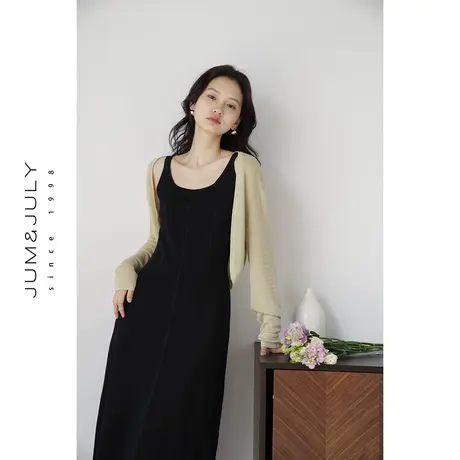 嘉茱莉2023夏季新款空调针织镂空罩衫天丝衫女披肩外搭设计感小众图片