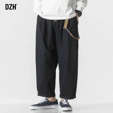 男士工装裤子男潮牌高街休闲长裤宽松直筒裤春夏2023新款纯棉男裤商品大图