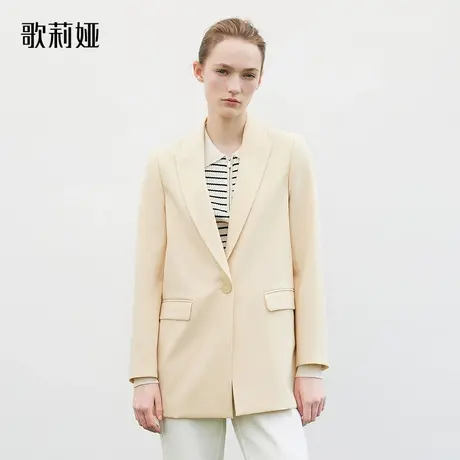歌莉娅西装外套女小个子春秋气质通勤女士职场西服上衣1B1C6M640商品大图