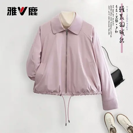 26新款雅鹿正品气质韩版加厚宽松显瘦女士羽绒服女款外套超保暖图片