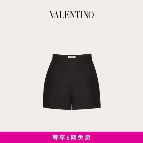 【6期免息】华伦天奴VALENTINO女士 CREPE COUTURE 短裤图片