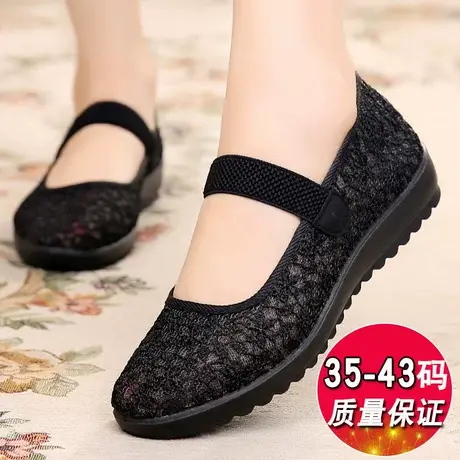 老北京布鞋女新款正品官方旗舰店2025新款中老年妈妈女士奶奶女鞋商品大图