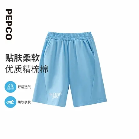 小猪班纳童装2025夏装新款儿童裤子中大童男童五分裤男孩休闲裤潮图片