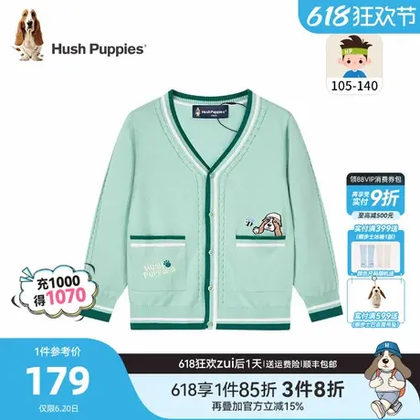 暇步士童装男童开身线衣25春季新品小童学院风针织衫儿童宽松毛衣商品大图