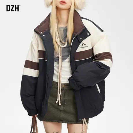 情侣美式棉衣保暖棉服男冬季加厚外套2024新款男士冬装防寒服棉袄图片