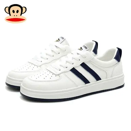 大嘴猴小白鞋女2023春季新款女鞋厚底板鞋白色女鞋学生休闲鞋子女商品大图