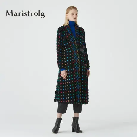 【奥莱清仓保暖季特价 】玛丝菲尔毛呢外套图片