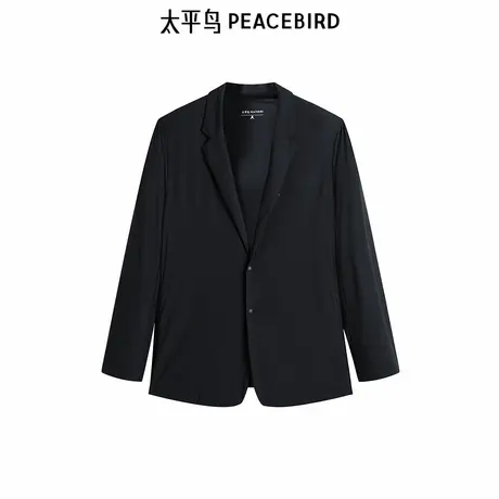 【商场同款】太平鸟男装夹克25修身行政西装外套潮 B1BCF2444商品大图