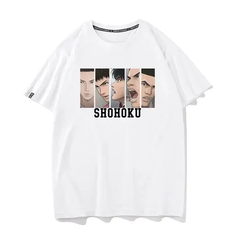 秀洛灌篮高手潮牌T恤联名樱木三井寿周边衣服青少年篮球短袖体恤商品大图