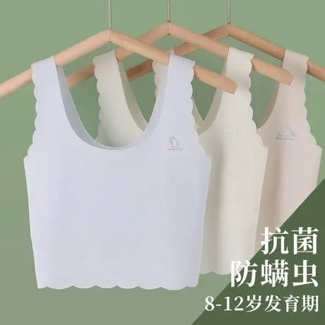 女童内衣夏季薄款发育期女孩小学生背心8岁儿童9大童10无痕12内穿图片