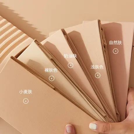 粉底液80D光腿女神器自然肤色打底裤踩脚春秋薄款裸感丝袜连裤袜商品大图
