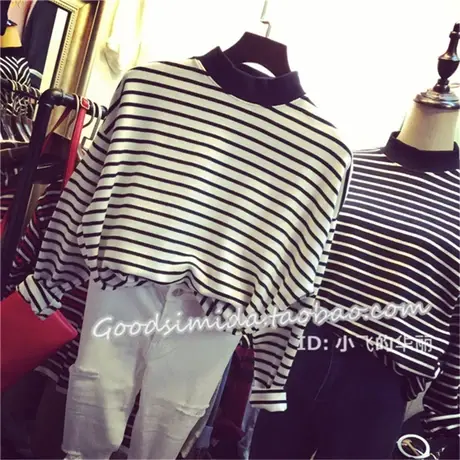 2023网红同款上衣服蹦迪BF怪味少女生ins帅气hiphop嘻哈短袖t恤潮商品大图