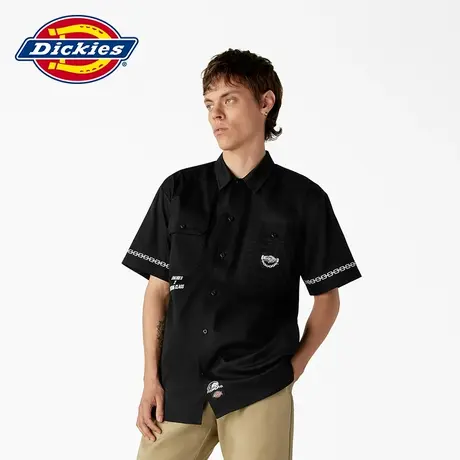 Dickies x LURKING CLASS联名款 秋冬休闲工装短袖衬衫商品大图