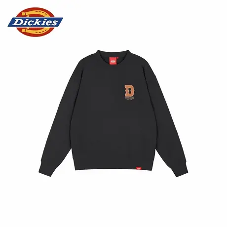 Dickies 25秋冬新款男女情侣复古图案印花卫衣 毛圈内里宽松版型图片