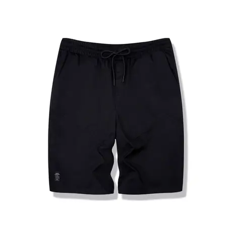 马克华菲纯色简约解构拼接休闲短裤男时尚夏新款直筒时尚运动图片