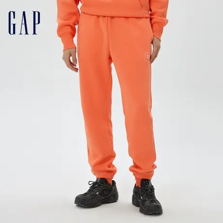 【断码优惠】Gap男装秋季LOGO休闲卫裤591233束脚运动长裤图片