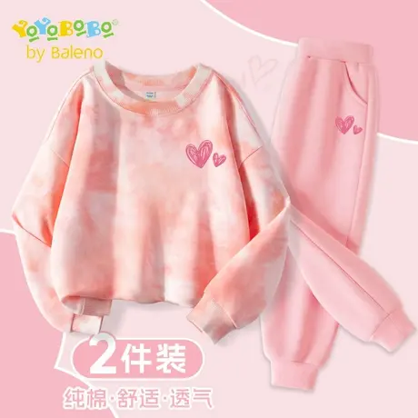 班尼路童装YBB系列女童休闲套装2025新款中大童秋季卫衣女孩秋装商品大图