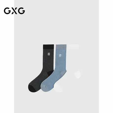 GXG男士袜子【3双装】多色棉质长筒袜运动袜男 25春季新品商品大图
