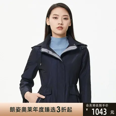 朗姿 秋季收腰休闲风女式短外套线下商场同款图片
