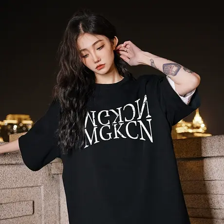 Nuthink加肥加大美式宽松短袖男潮牌潮流t恤国潮大码半截袖夏季潮图片