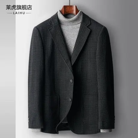 休闲小西服外套新款商务百搭帅气青年时尚高端男士单件西装外套潮图片