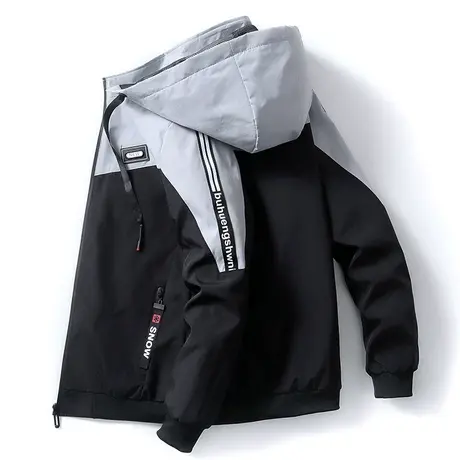 夹克男士春秋季2025新款休闲韩版潮流百搭帅气男装时尚外套上衣服商品大图