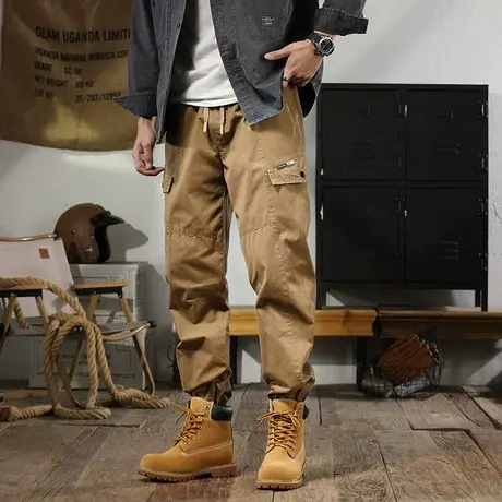 纯色休闲裤百搭宽松男裤男士秋冬款裤子潮流秋季裤子男款休闲长裤商品大图