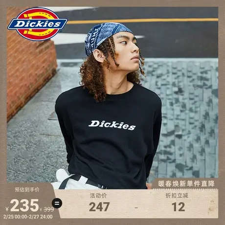 【小红书百万博主darcy推荐】Dickies春夏logo圆领美式卫衣宽松图片