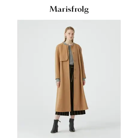 【奥莱清仓保暖季特价 】玛丝菲尔毛呢外套商品大图