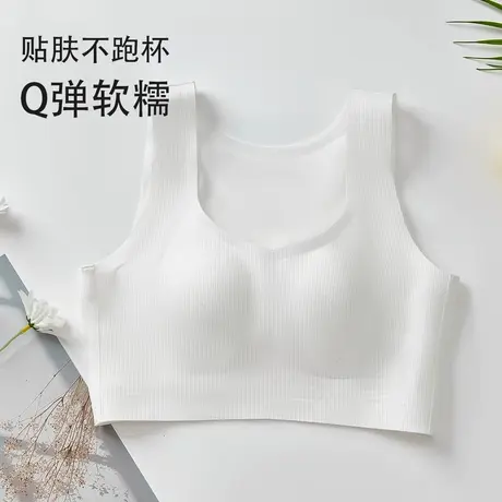 Shaply/莎莲妮大胸显小内衣女大码薄款透气蕾丝防走光收副乳文胸商品大图