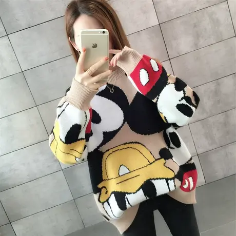 毛衣女装2024年新款春秋季女士春款春装宽松外穿上衣打底衫洋气潮商品大图