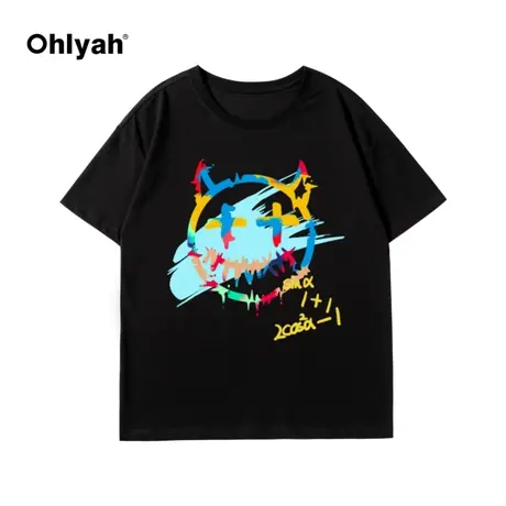 纯棉短袖t恤女夏季韩版打底黑色上衣2023春新款半袖宽松情侣闺蜜图片