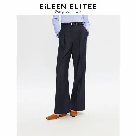 朗姿欧洲EiLEEN ELITEE羊毛西裤2025年春季新款气质长裤子西装裤商品大图