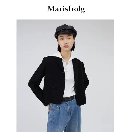 Marisfrolg/玛丝菲尔女装秋季新款专柜同款短外套图片
