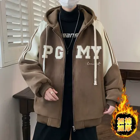 青少年棉衣男孩冬季外套加厚棉袄12初中学生1314大童棒球服15岁16商品大图