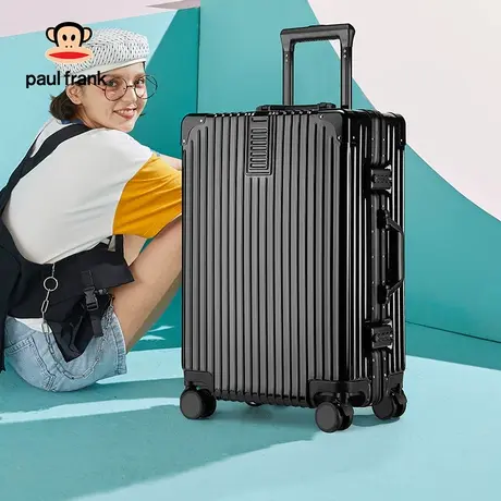 大嘴猴铝框行李箱小型20寸网红旅行箱女男学生24拉杆箱密码皮箱子图片