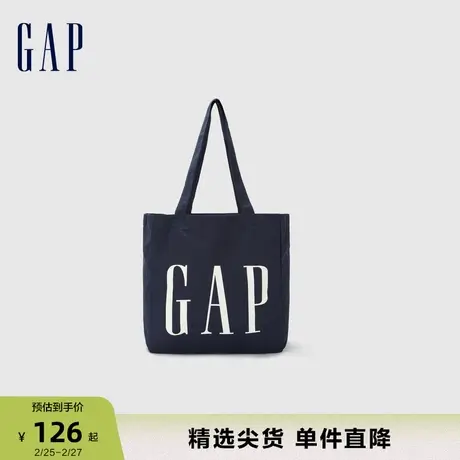 Gap女装秋季新款LOGO轻薄休闲单肩包手提包时尚托特包461499商品大图