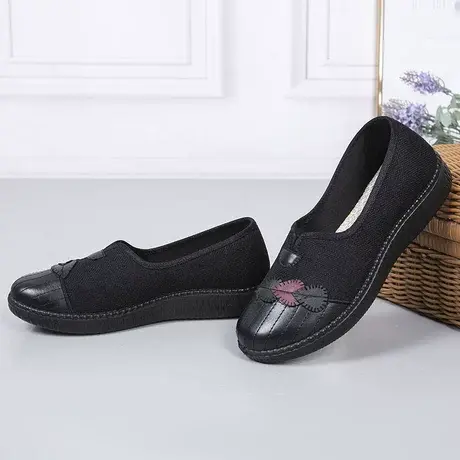 老北京布鞋春秋老太太舒适妈妈鞋中老年奶奶鞋软底防滑老人鞋女款商品大图