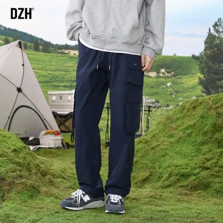 男士美式工装裤子男宽松直筒户外运动裤春秋2023新款休闲长裤百搭商品大图