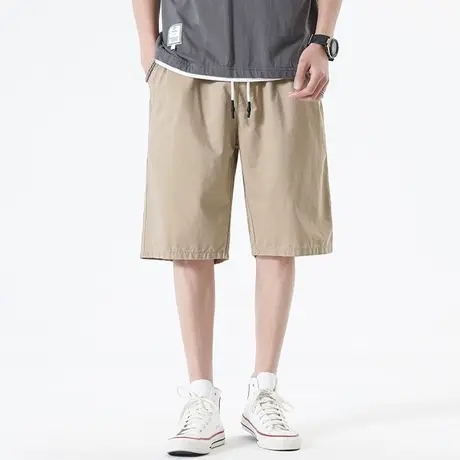 工装短裤男士夏季薄款日系宽松运动休闲中裤男生潮牌外穿五分裤子商品大图