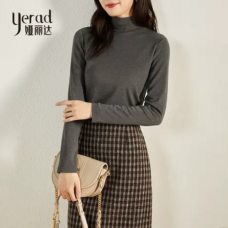 娅丽达冬季修身显瘦内搭女2023年新款高龄显瘦弹力加厚高端内搭女商品大图