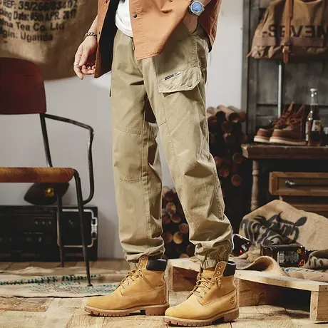 Modi Nick/摩帝尼克时尚百搭休闲工装长裤男裤夏季薄款裤子男款夏商品大图