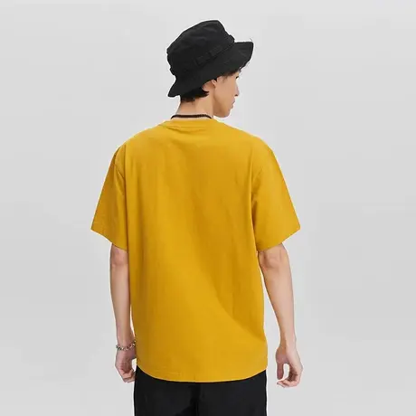 Lee商场同款舒适版圆领刺绣小Logo男短袖T恤多色休闲LMT0067744DR图片