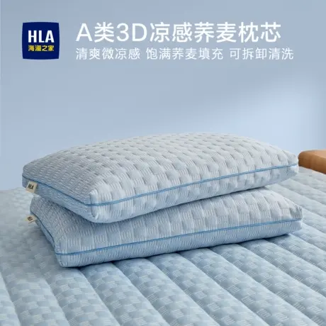 夏季凉感荞麦壳枕头护颈椎助睡眠学生家用成人单人一只装枕芯整头图片