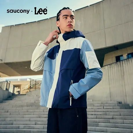 Lee × Saucony联名商场同款25秋冬新品舒适版男夹克外套休闲潮图片