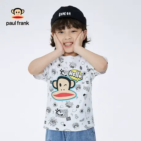 大嘴猴童装男童短袖T恤2023夏季新款中大童上衣服半袖儿童体恤潮商品大图