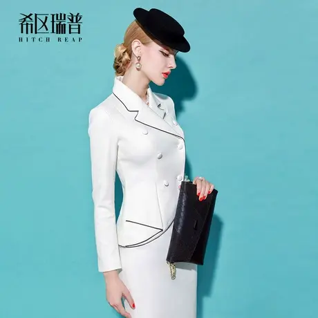 希区瑞普高端职业装套装裙女2023春秋新款时尚气质女神范西装正装商品大图