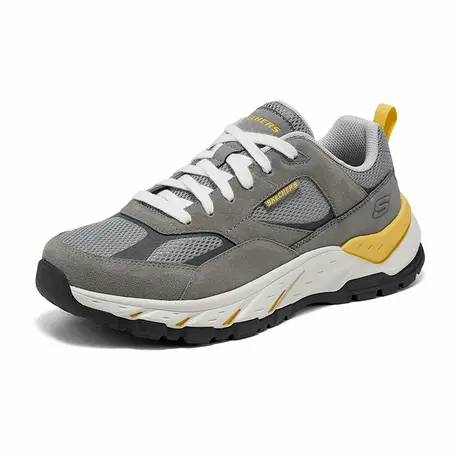 Skechers斯凯奇男鞋2025夏季新款户外鞋厚底运动鞋足弓支撑跑步鞋商品大图