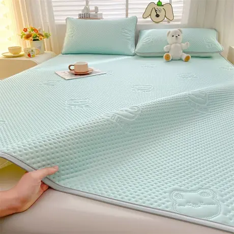 2026新款小冰熊凉感冰丝凉席系列-凉席款图片